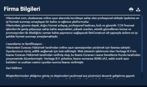 Hilarionbet nasıl bir site